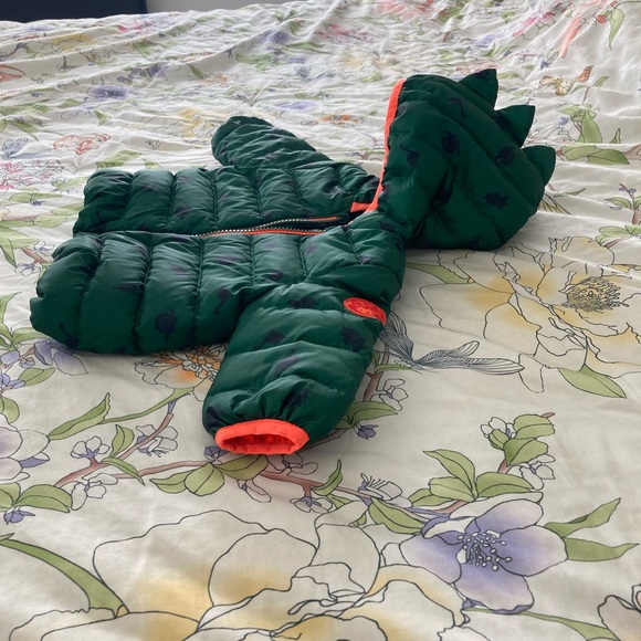 Dinosaur Puffy Coat - Picture 2 of 2